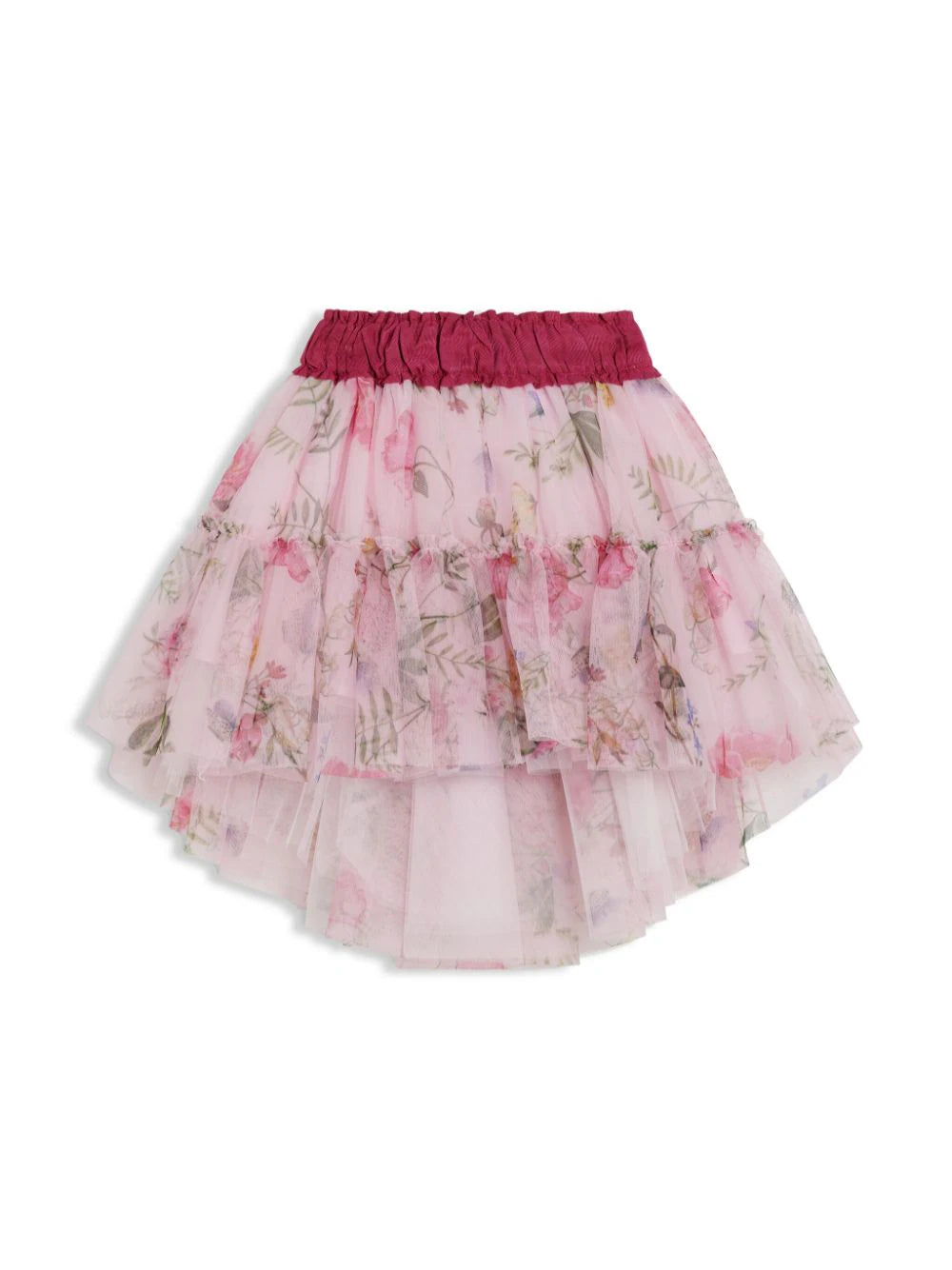 Childrenswear - floral print tutu skirt MONNALISA