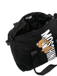 Black nappy bag with Teddy Bear motif MOSCHINO