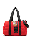 Red nappy bag with Teddy Bear motif MOSCHINO