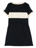 Navy blue color dress from the MONCLER brand