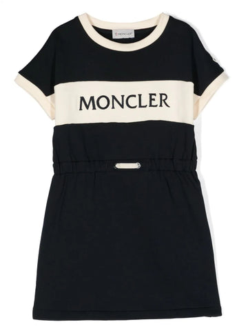 Navy blue color dress from the MONCLER brand