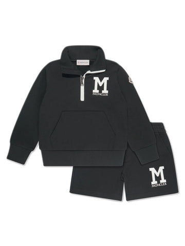 Set -  sports suit with printed logo  MONCLER