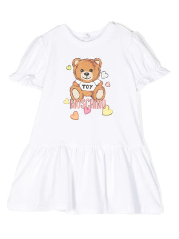 Childrenswear - Teddy Bear motif dress MOSCHINO