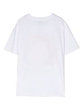 Camiseta blanca con motivo de Hawaii Dolce & Gabbana