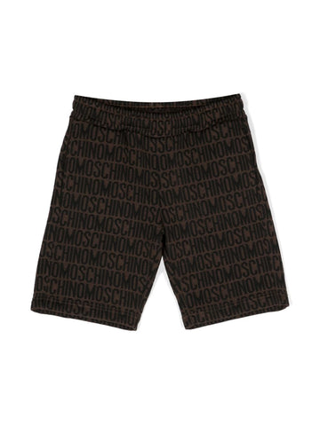 Children´s clothing- brown sport shorts by MOSCHINO