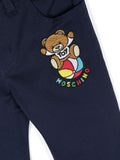 Chino pants with Teddy Bear motif from the MOSCHINO brand