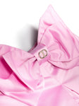 Pink T-shirt with ruffle details from the TWINSET brand