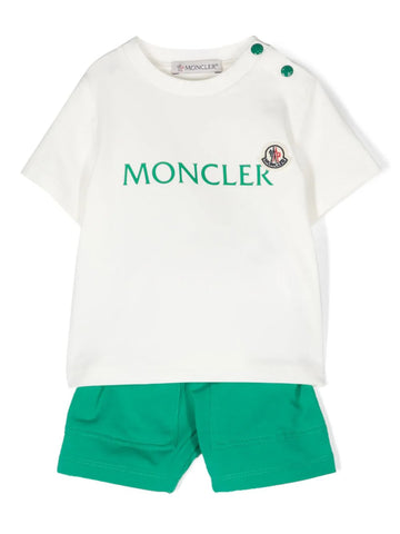 طقم - بدلة رياضية بشعار MONCLER مطبوع