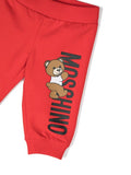 Childrenswear - Teddy Bear MOSCHINO red colour set