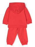 Ropa para niñas - set de color rojo con logo MOSCHINO y estampado Teddy Bear