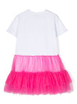 Vestido blanco para niñas de la marca TWINSET