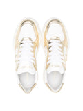 TWINSET glitter lace-up trainers