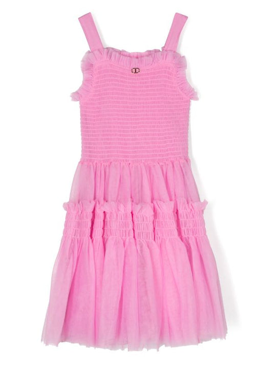 Pink dress for girls by the brand TWINSET