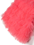 Falda corta rosa a capas para niñas  de la marca TWINSET