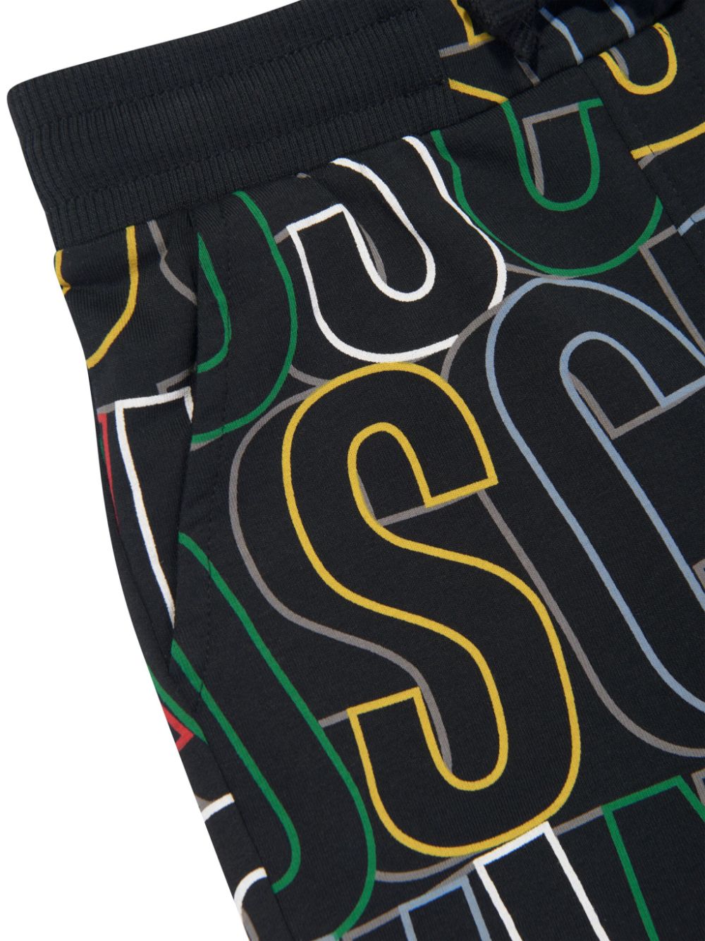 Children´s clothing- black sport shorts by MOSCHINO