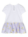 Dress for the baby girl Disney print by the brand MONNALISA