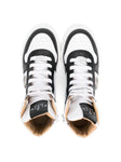 White/black sneakers with  Philipp Plein logo brand