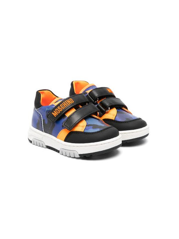 Multicolor sneakers with hook-and-loop fastening Moschino