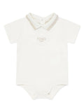 Baby set of the bodysuit and jumpsuit with logo FF from the FENDI brand