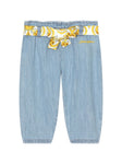 Pantalón (vaqueros) con estampado Mayólica Dolce & Gabbana Kids