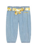 Pantalón (vaqueros) con estampado Mayólica Dolce & Gabbana Kids