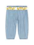 Pantalón (vaqueros) con estampado Mayólica Dolce & Gabbana Kids