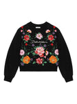 Sudadera con detalle floral de la marca Dolce & Gabbana