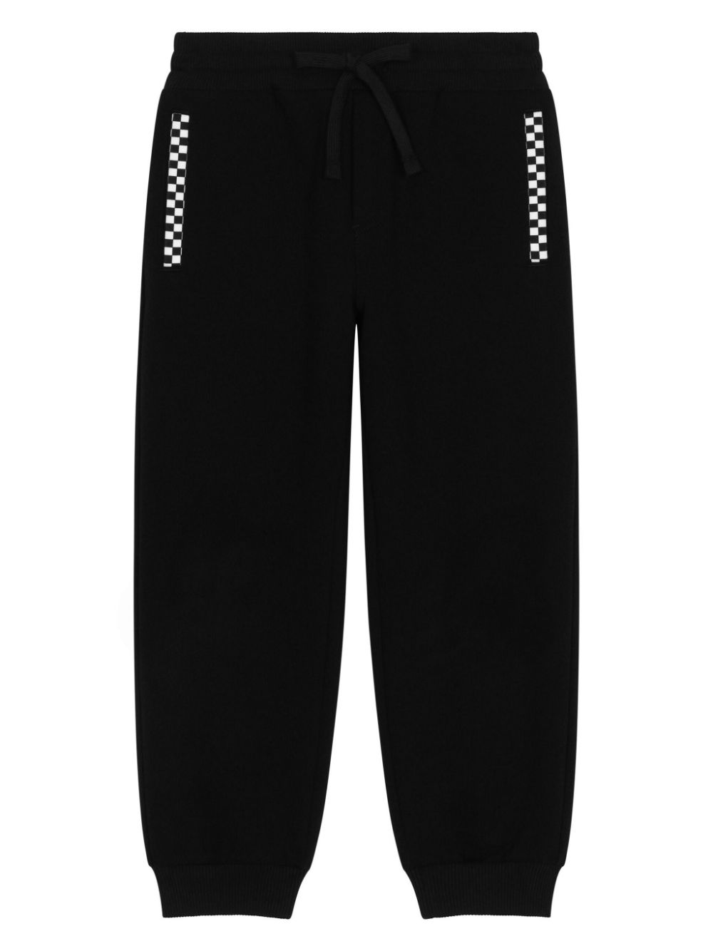 Pantalones para niño de chándal de punto con logotipo de la marca Dolce & Gabbana