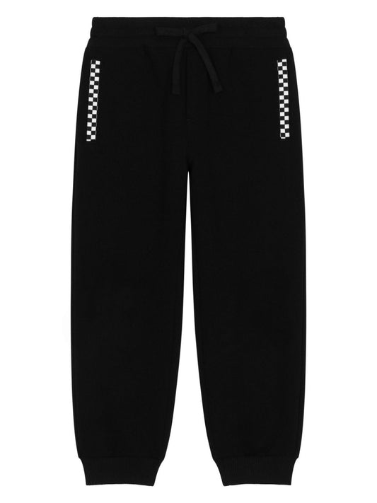 Pantalones para niño de chándal de punto con logotipo de la marca Dolce & Gabbana