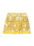 Skirt with MAIOLICA motif Dolce & Gabbana