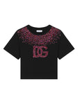 Camiseta negra de la marca Dolce & Gabbana Kids