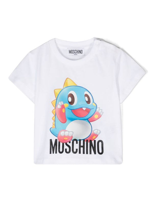 Ropa para niños -  camiseta de color blanco para bebe de la marca  MOSCHINO