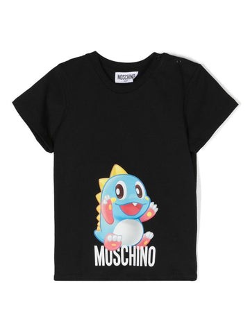 Ropa para niños -  camiseta de color negro para bebe de la marca  MOSCHINO
