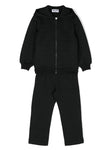 Childrenswear -  black tracksuit with momogram of the logo MOSCHINO