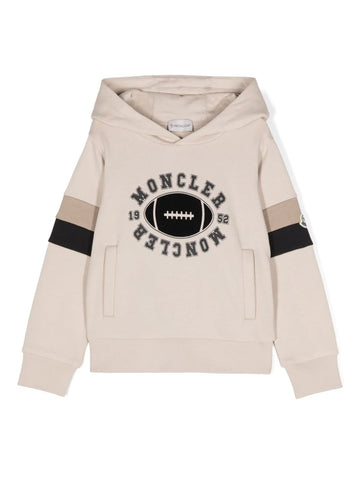 Sudadera con capucha y logo  de la marca MONCLER