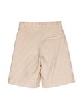 Bermudas para niño beige de la marca Fendi Kids