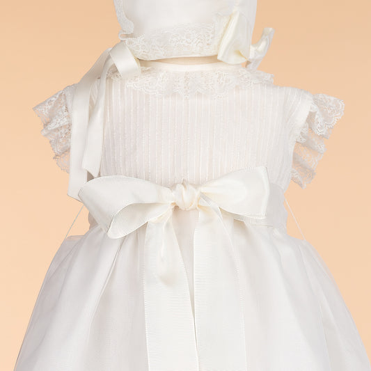 Faldón Raya Seda con gorro de la marca Belan