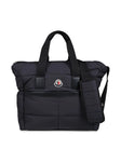 Bolso cambiador con parche del logo MONCLER