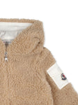 romper suit - romper with logo patch and hood MONCLER