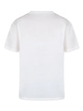 White T-shirt with GUCCI logo print of the brand Gucci kids