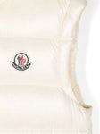 Chaleco acolchado con capucha y logo MONCLER