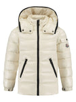 White Bady hooded jacket with hood by MONCLER