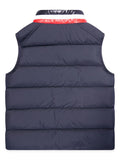 Chaleco azul marino  acolchado  de la marca MONCLER