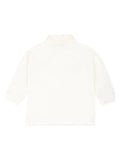 Gucci kids white polo shirt with logo print