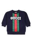 Gucci kids brand Web sweatshirt