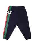 Pants with GUCCI logo print of the brand Gucci kids