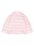 Chaqueta capitonada con logo de la marca Fendi Kids