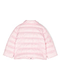 Chaqueta capitonada con logo de la marca Fendi Kids