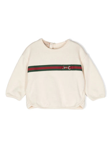 Gucci kids brand Web sweatshirt