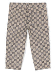 Pantalones con motivo GG de la marca Gucci kids